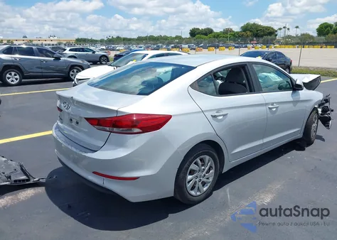 2018 Hyundai Elantra Se from USA, damaged, VIN KMHD74LF2JU614736